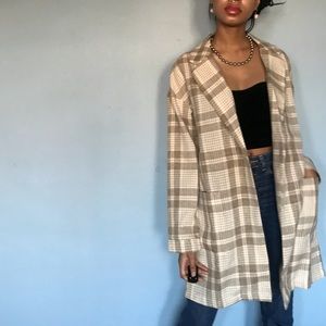 Vintage Long Blazer Jacket